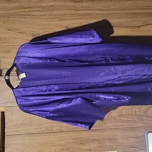 Purple Night Gown Robe